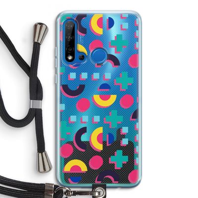 8-bit N°2: Huawei P20 Lite (2019) Transparant Hoesje met koord