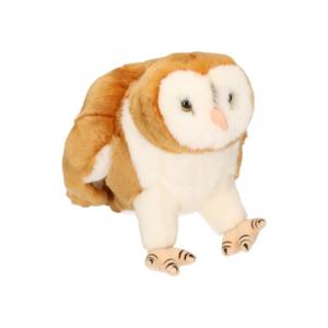 Semo pluche kerkuil knuffeldier - 25 cm - vogels