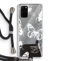 Tiny Bugs: Samsung Galaxy S20 Plus Transparant Hoesje met koord