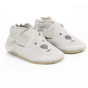 Robeez babyslofjes Sweety bear gris clair Maat