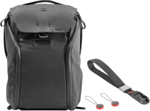 Peak Design Everyday Backpack 20L v2 + Cuff Black