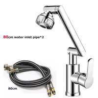 AquaFlex 360° Universele Wastafelkraan
