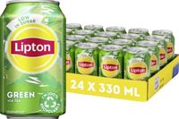 Lipton - Ice Tea Green Low Sugar 330ml 24 Blikjes