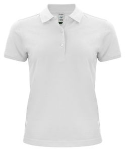 Clique 028265 Classic OC Polo Ladies - Wit - XXL