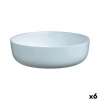 Saladekom Luminarc Diwali Paradise Blauw Glas 22 cm (6 Stuks)