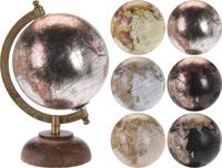 Wereldbol metallic 5inch 2 ass Nampook - Nampook