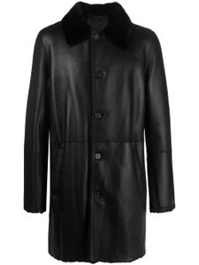 Desa 1972 manteau à design réversible - Noir