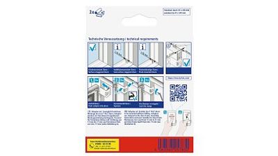tesa 55419-00-00 Falt Vliegenhor-adapterset Geschikt voor merk Tesa Tesa vliegenhor 1 stuk(s)