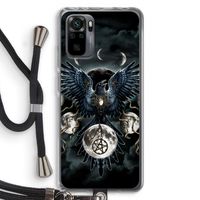 Sinister Wings: Xiaomi Redmi Note 10 Pro Transparant Hoesje met koord