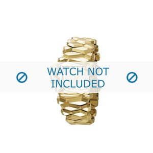 Diesel horlogeband DZ5172 Roestvrij staal (RVS) Goud 20mm