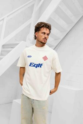 Equalité Jersey Boxy T-Shirt Heren Gebroken Wit - Maat XL - Kleur: Gebroken Wit | Soccerfanshop