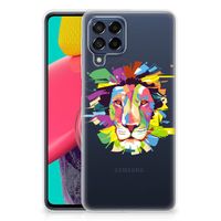 Samsung Galaxy M53 Telefoonhoesje met Naam Lion Color - thumbnail