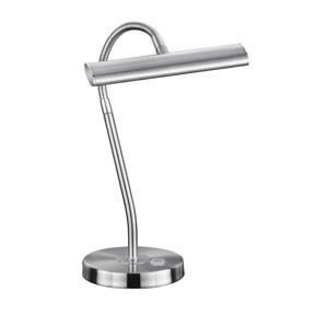 Trio Led bureau leeslamp Curtis nikkel mat 579790107