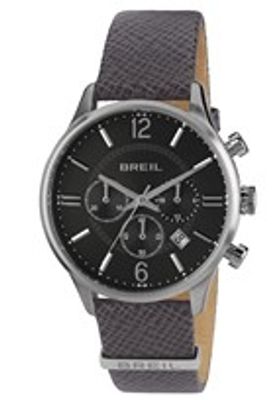 Horlogeband Breil TW1779 Leder Grijs 20mm