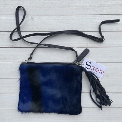 Tas Mickey springbok donker blauw (navy) 25x20cm