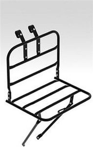 Steco Voordrager zwart 45x30cm