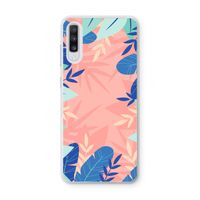 Tropisch: Samsung Galaxy A70 Transparant Hoesje