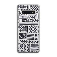 Marrakech print: Samsung Galaxy S10 4G Transparant Hoesje
