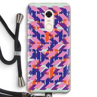 Skew Blush 3: Xiaomi Redmi 5 Transparant Hoesje met koord