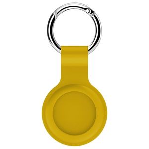 Lunso - Houder met sleutelhanger - Apple Airtags - Geel