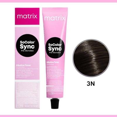 Matrix - SoColor 3N Sync Pre-Bonded Alkaline Toner - 90ml