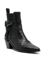 Zadig&Voltaire bottines en cuir - Noir - thumbnail