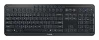 CHERRY Stream keyboard ultimate toetsenbord Thuis/Werk USB + RF Wireless + Bluetooth QWERTY Engels Zwart
