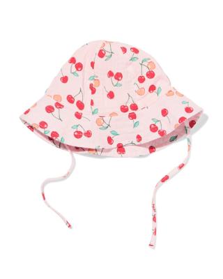 HEMA Babyhoed mousseline fruit roze (roze)