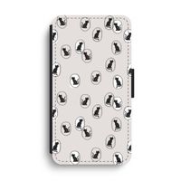 Miauw: iPhone XS Max Flip Hoesje