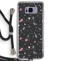 Terrazzo N°16: Samsung Galaxy S8 Plus Transparant Hoesje met koord