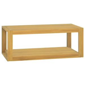 Badkamerwandkast 90x45x35 cm massief teakhout