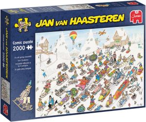 Jan van Haasteren - Van Onderen Puzzel 2000 Stukjes