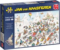 Jan van Haasteren - Van Onderen Puzzel 2000 Stukjes - thumbnail