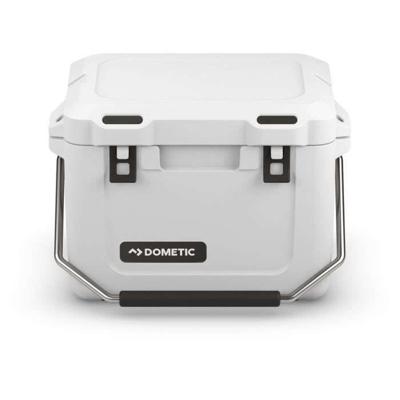 Geïsoleerde koelbox - DOMETIC - Patrol 20 - 19L - RVS draaggreep - Houdt ijs meerdere dagen vast - Wit