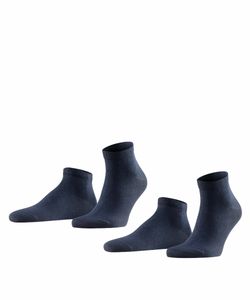 Happy heren sneakersokken 2-pack