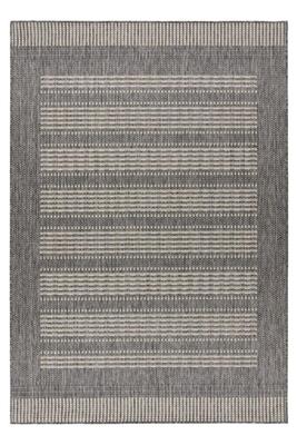 Binnen/buiten Vloerkleed Casa 601 Zilver - 3 maten