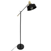 Atmosphera staande vloerlamp Apollo - metaal - zwart - H155 cm - Designlamp Atmosphera staande vloerlamp Apollo - metaal - zwart - H155 cm - Designlamp