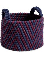 HAY panier Bead en laine - Rouge