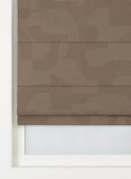 HEMA Vouwgordijn Bourtange lichtdoorlatend bruin (bruin)