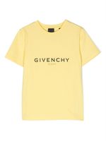 Givenchy Kids t-shirt à logo 4G imprimé - Jaune - thumbnail