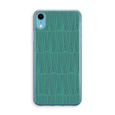 Swirls: iPhone XR Transparant Hoesje