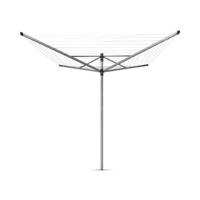Brabantia Lift-O-Matic 60m + grondanker + hoes Metallic Grey