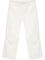 MM6 Maison Margiela pantalon court à broderies - Blanc - thumbnail