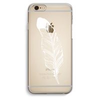 Pluim: iPhone 6 / 6S Transparant Hoesje