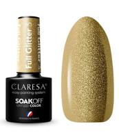 Claresa uv/led gellak 5ml full glitter 3 gold