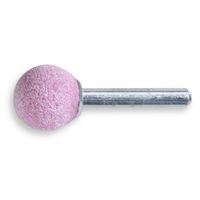 Beta 11131 10X10 Stiftslijpsteen | roze korund slijpkorrel | keramische binding | bol vorm | 25 stuks - 111310010 111310010