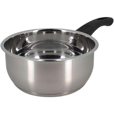 Braadpan - MENASTYL - 6020242 - Roestvrij staal - 18 cm - Geschikt voor alle warmtebronnen, inclusief inductie