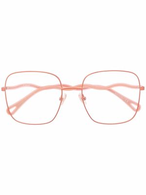 Chloé Eyewear lunettes de vue à monture carrée - Rose