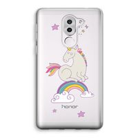 Regenboog eenhoorn: Honor 6X Transparant Hoesje