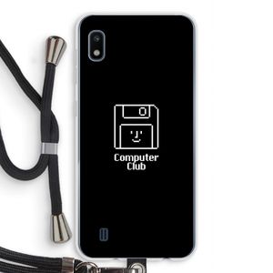 Hello: Samsung Galaxy A10 Transparant Hoesje met koord